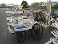 茨城県 土浦市 イセキ 7条植 田植機 PZ70-HGRL HST ロータリー式 ダブル車輪 ガソリンエンジン