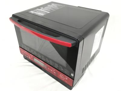 HITACHI 日立 MRO-TS8 2017年製 ヘルシーシェフ レッド 電子レンジ オーブンレンジ