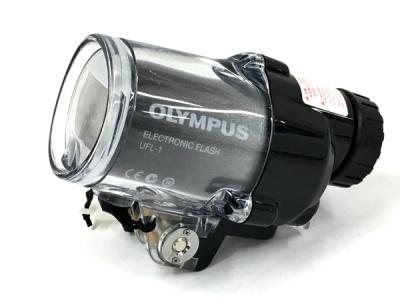 OLYMPUS UFL-1 水中 専用 ストロボ フラッシュ 撮影 ダイビング 箱付