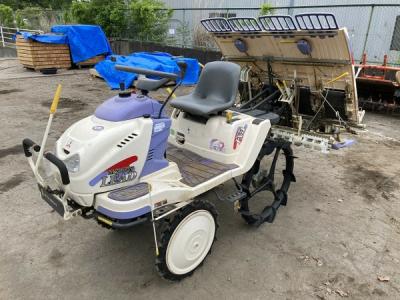 【4周年記念特価】長野【現状販売】みのる 4条植え 田植え機 RM41 土付き苗用 4.2馬力 ガソリン リコイル 乗用 自動マーカー すじまき 田植