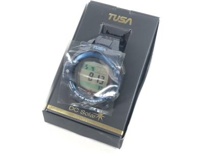 TUSA IQ 1204 ダイブ コンピューター ソーラー 充電式 ブラック