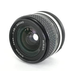 nikon nikkor 24mm 1:2.8 マニュアル レンズ 単焦点 MF 訳有