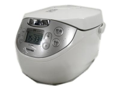 TOSHIBA 東芝 IH ジャー 炊飯器 RC-10HK 5.5合炊き 2017年製 ホワイト 家電