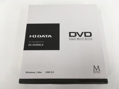 IO DATA アイオーデータ EX-DVD05LK ブラック USB 2.0対応 ポータブル DVDドライブ