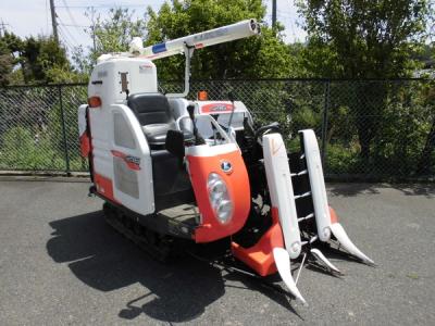 鳥取県 米子市 クボタ コンバイン S216G R0507G 120h 2条刈り オーガー エンジン始動OK 農業 農業機械