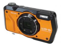 RICOH WG-6 デジタル カメラ 防水 ORANGE 4K