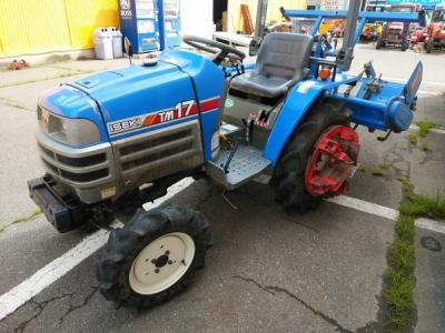 鳥取県米子市発 イセキ TM17 TM17F UDZP トラクター 17馬力 パワステ 逆転PTO PTO 農機具 エンジン一発 ロータリー 小型 直