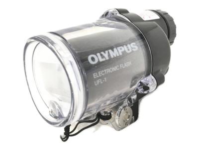 OLYMPUS UFL-1 水中 専用 ストロボ フラッシュ 撮影 ダイビング 箱付