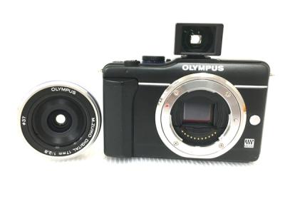 訳あり OLYMPUS PEN E-PL1S 14-42mm F3.5-5.6 40-150mm F4-5.6 ミラーレス 一眼 カメラ オリンパス