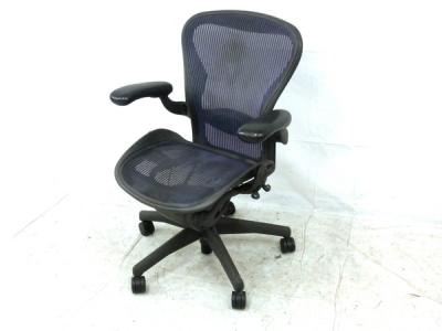 HermanMiller ハーマンミラー アーロンチェア AE123AWB BK オフィス 家具 訳あり