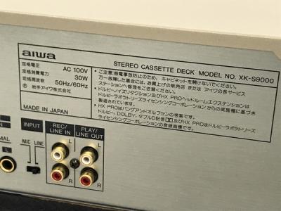 AIWA XK-S9000(カセットデッキ)の新品/中古販売 | 1135066 AIWA XK-S9000(カセットデッキ)の新品/中古販売 | 1135066