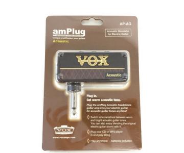 VOX ヴォックス ヘッドホンアンプ amplug Acoustic AP-AG アンプラグ ギター 楽器