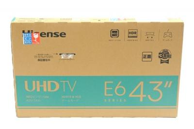 Hisense 43E6G 43V型 4K 液晶 テレビ TV ハイセンス