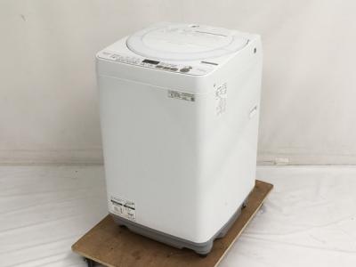SHARP ES-GE5D-W 全自動電気洗濯機 ホワイト 2020年製 シャープ ES-GE5D