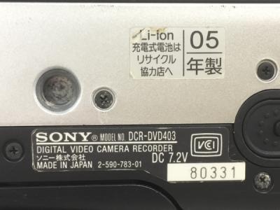 SONY DCR-DVD403(ビデオカメラ)の新品/中古販売 | 1681451 | ReRe[リリ]