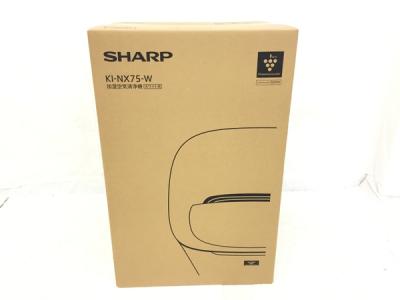 SHARP KI-NX75-W 加湿 空気清浄機 34畳 ホワイト シャープ