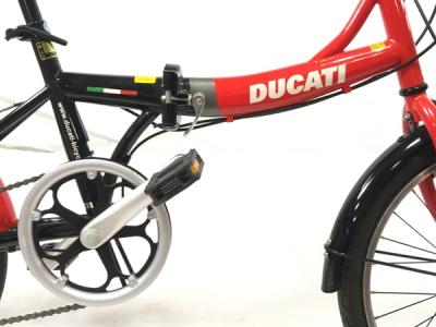 DUCATI ドゥカティ6段変速 折りたたみ 自転車 SDF-206 20インチ