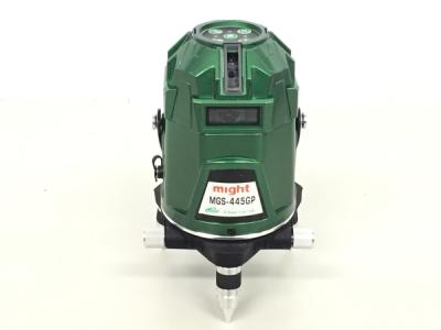 マイト工業 MGS-445GP 超高輝度LDグリーンラインレーザー電子整準方式 受光器 電動工具