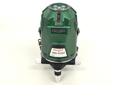 マイト工業 MGS-445GP 超高輝度LDグリーンラインレーザー電子整準方式 受光器 電動工具