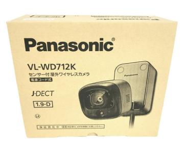 Panasonic パナソニック VL-WD712K センサー付 屋外 ワイヤレスカメラ 防犯