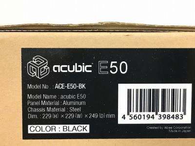 PCパーツAbee acubic アルミ製PCケース(Mini ITX) ACE-E50