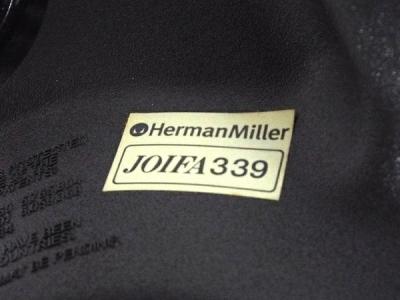 Herman Miller JOIFA 339 アーロンチェア デスクチェア アームレス 楽