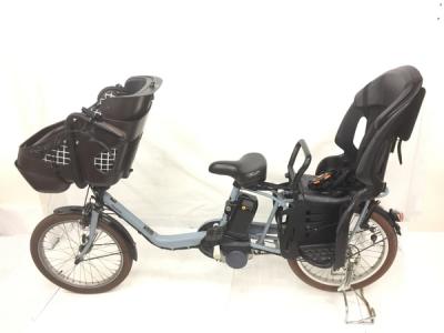 Panasonic BE-ELMD033V ギュットミニDX20 電動自転車 マットブルーグレー 前後 子供乗せ付き 20インチ