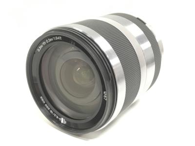 SONY ソニー E 18-200mm F3.5-6.3 OSS SEL18200 カメラレンズ ズーム 高倍率 シルバー