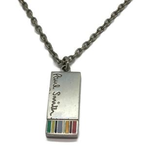 Paul Smith ポールスミス マルチストライプ プレート ネックレス ネックレス の新品 中古販売 Rere リリ