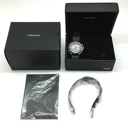 EPSON エプソン TRUME トゥルーム TR-MB7010 メンズ 腕時計 ソーラー-