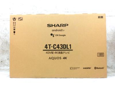 SHARP AQUOS 43型 液晶テレビ 4T-C43DL1 4Kチューナー内蔵