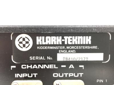 KLARK TEKNIK DN410(PA機器)の新品/中古販売 | 1687076 | ReRe[リリ]