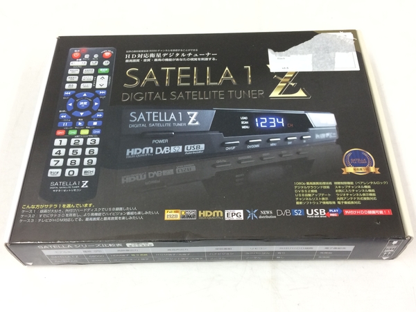 SATELLA1Z サテラ1 Z 衛星放送FTAチューナー