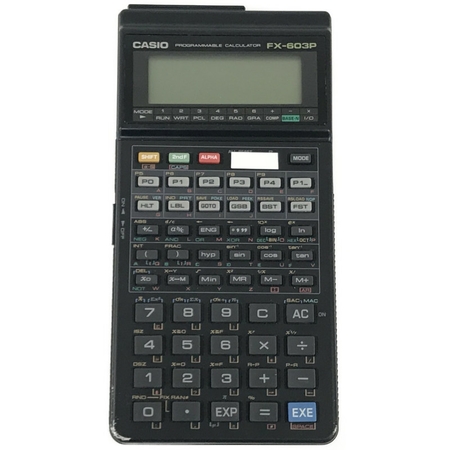 CASIO FX-603P(情報家電)-