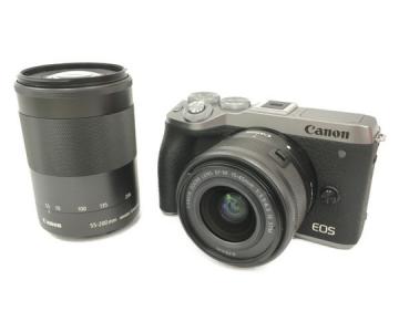 Canon EOS M6 MarkII ダブルズームキット デジタル一眼レフ カメラ キャノン