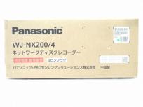 Panasonic WJ-NX200/4 ネットワークディスクレコーダー 4TB H.265カメラ対応 防犯カメラ パナソニック