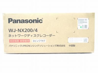 Panasonic WJ-NX200/4 ネットワークディスクレコーダー 4TB H.265カメラ対応 防犯カメラ パナソニック