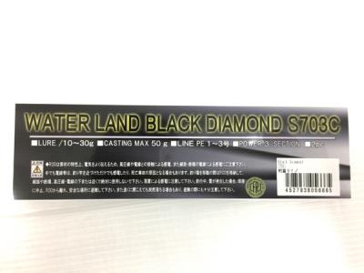 Water Land BLACK DIAMOND S703C(ロッド)の新品/中古販売 | 1602914