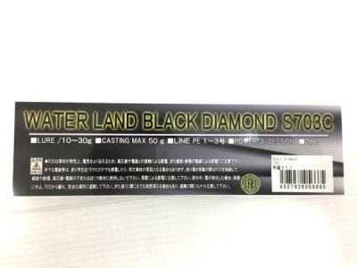 Water Land BLACK DIAMOND S703C(ロッド)の新品/中古販売 Water Land BLACK DIAMOND S703C(ロッド)の新品/中古販売