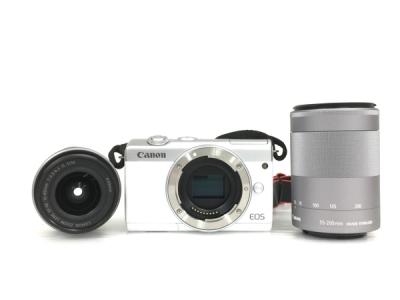 Canon EOS M200 15-45mm レンズキット + EF-M55-200mm F4.5-6.3 IS STM ミラーレスカメラ