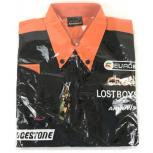 orange ARROWS 半袖 シャツ オレンジ ブラック サイズL