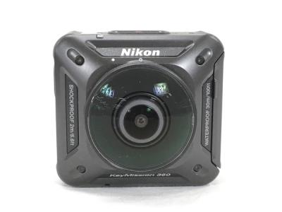 Nikon アクションカメラ KeyMission 360 本体 ビデオ カメラ 全方位 360度 動画撮影 防水 防塵 耐寒