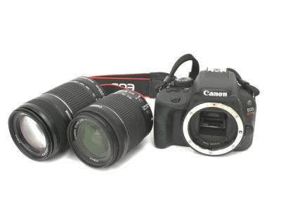 Canon キャノン Kiss x7 ダブルズームキット デジタル 一眼 カメラ