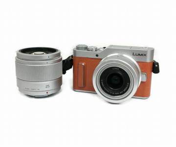 Panasonic パナソニック DC-GF10W LUMIX G 4K デジタル カメラ ブラック レンズ キット