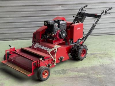 引取限定IHIアグリテック iP60A バンカー 自走小石拾い機 バンカースクリーン 130Gエンジン 6.5馬力 ゴルフ場 メンテナンス 直