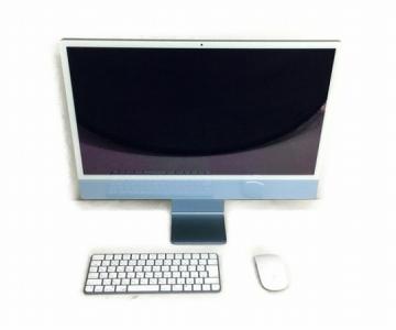 Apple MGPK3J/A iMac M1 2021 一体型 PC 8GB SSD 251GB 24インチ Big Sur