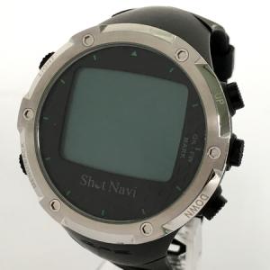 ShotNavi ショットナビ W1-FW ゴルフGPSナビ 腕時計型 ブラック