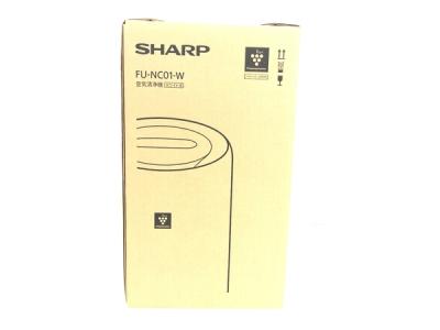 SHARP FU-NC01 -W ホワイト系 2020年製 空気清浄機 家電