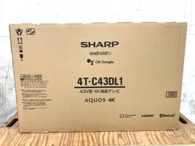 SHARP AQUOS 43型 液晶テレビ 4T-C43DL1 4Kチューナー内蔵