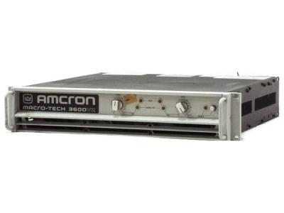 AMCRON macro-tech 3600VZ パワーアンプ アムクロン